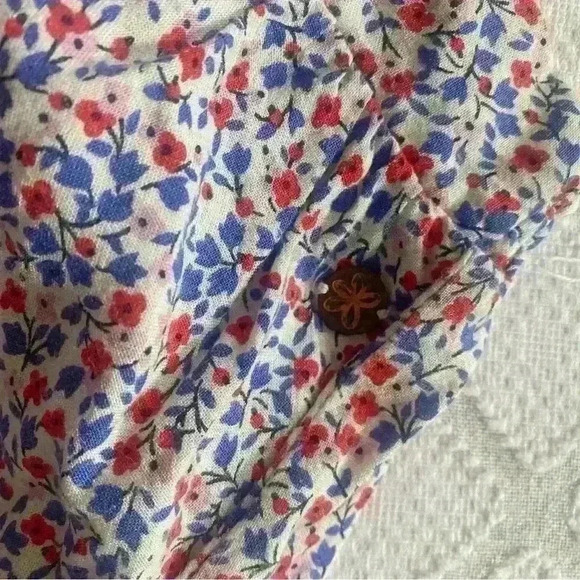 435 by Matilda Jane Floral Hello Lovely Lagoon Shorts Size 12 - Picture 5 of 8